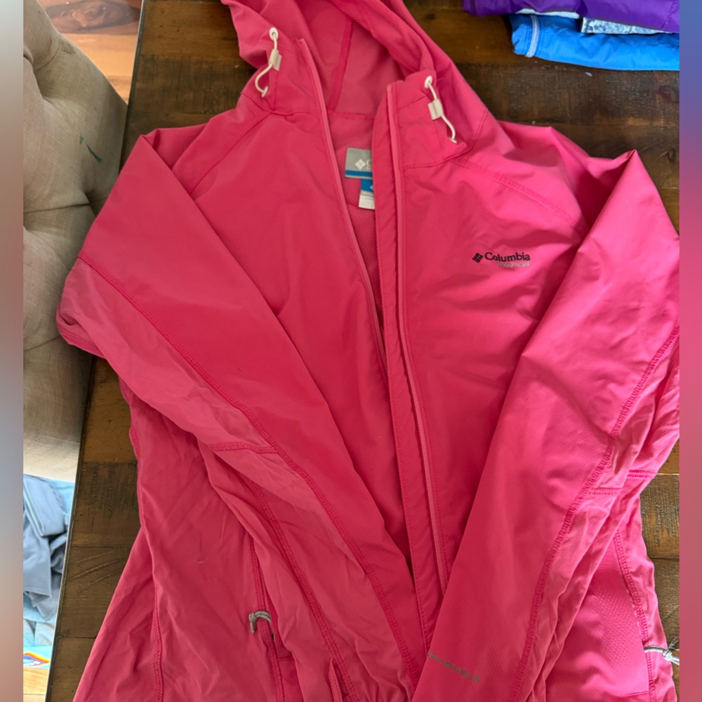Columbia Bright Pink Outdoor Jacket
